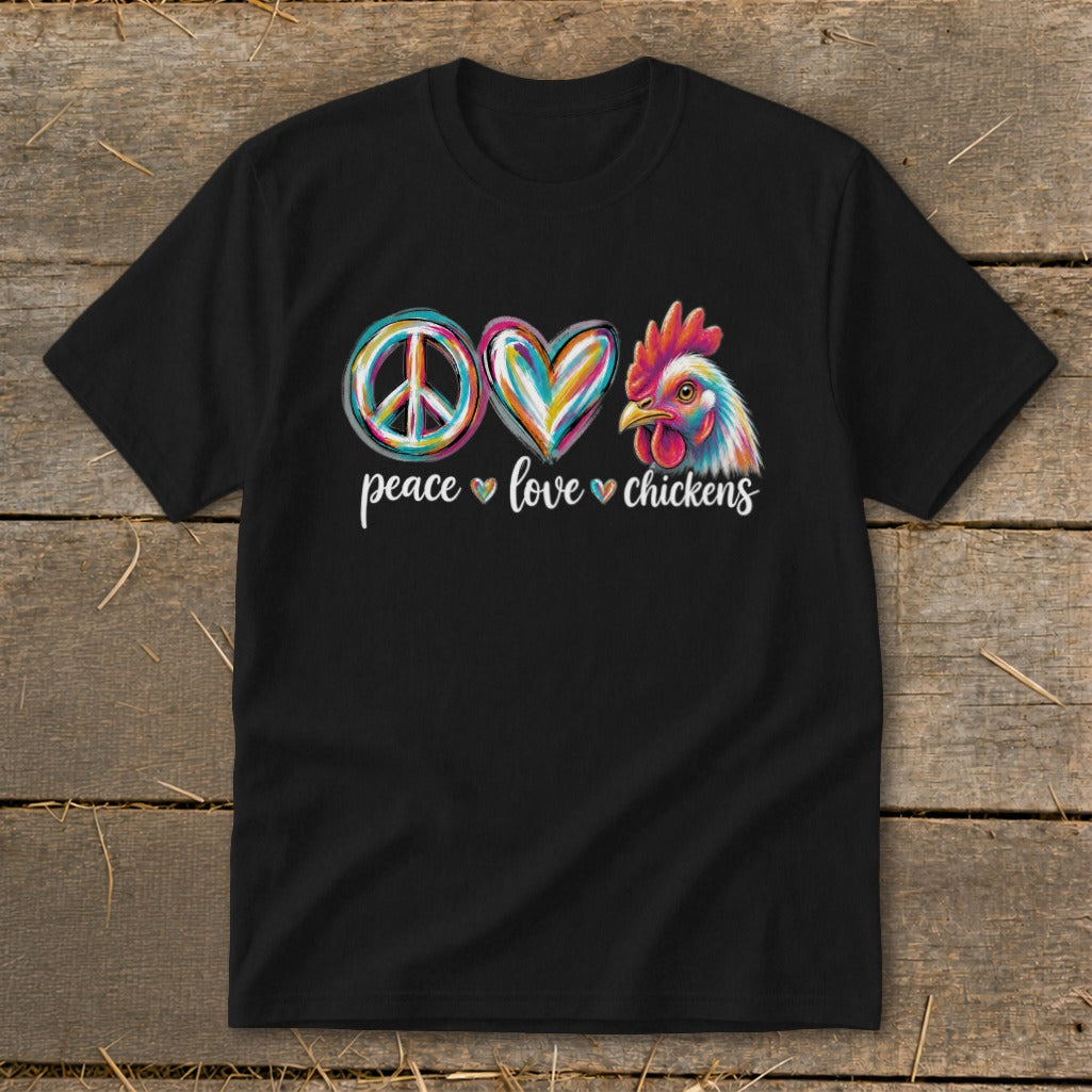 Peace Love for Chickens Youth Tee product image 3