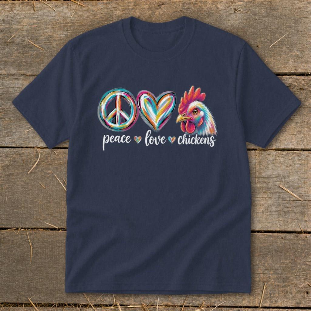 Peace Love for Chickens Youth Tee product image 4