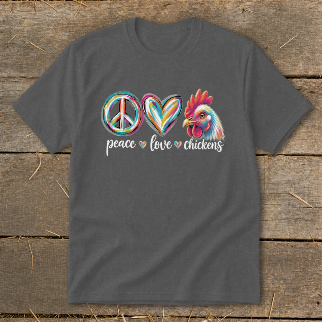Peace Love for Chickens Youth Tee product image 6