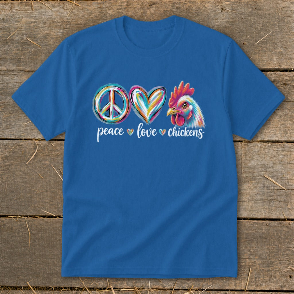 Peace Love for Chickens Youth Tee product image 8