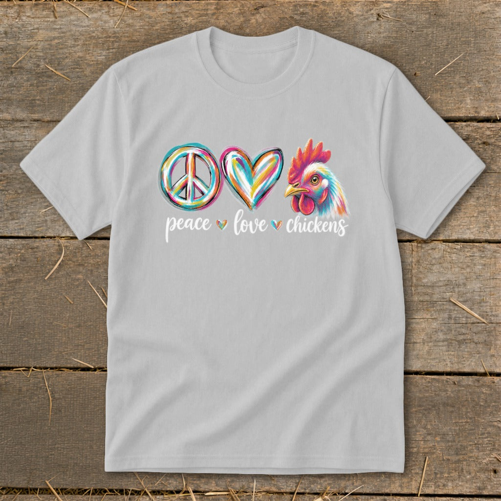 Peace Love for Chickens Youth Tee product image 1