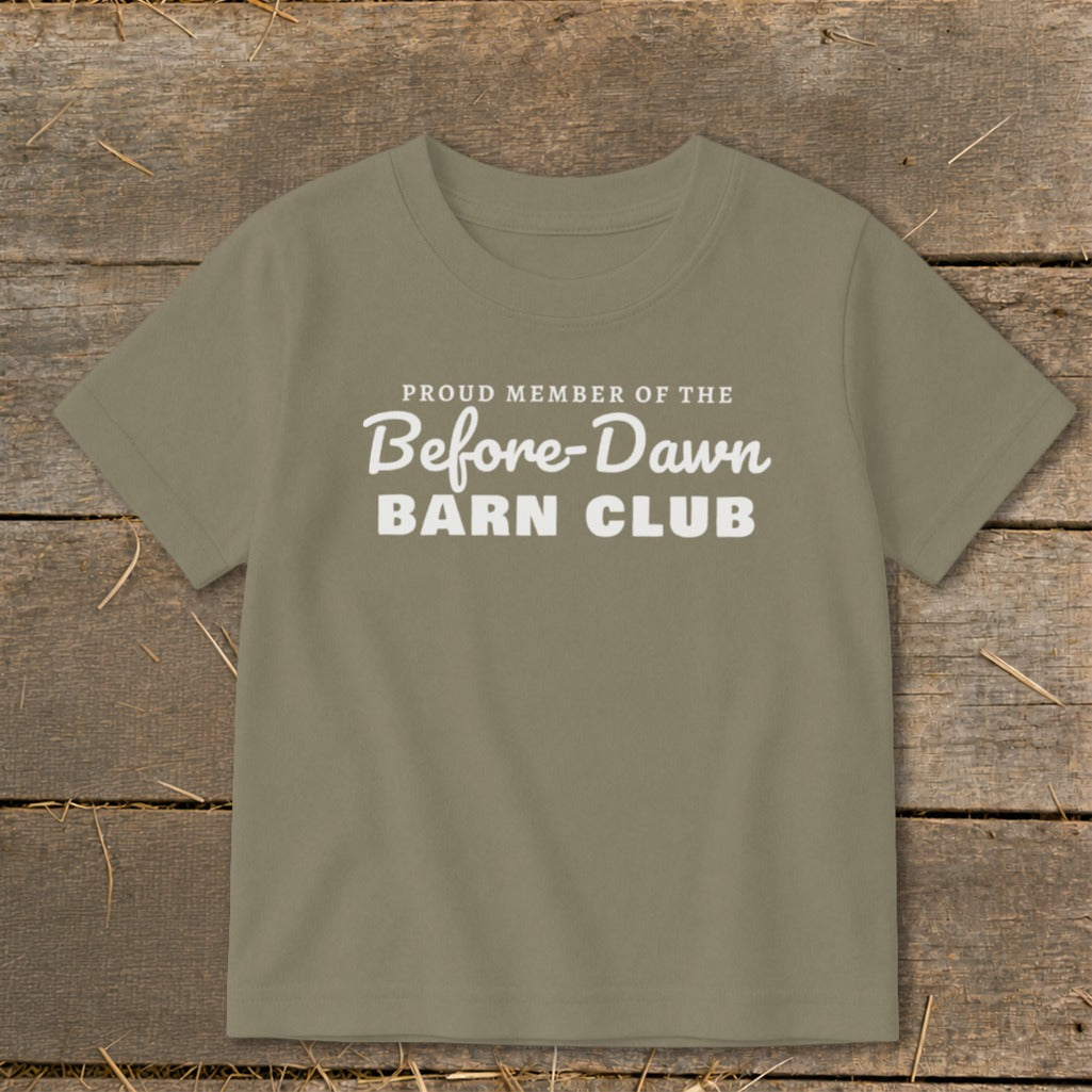 Proud Member of the Before-Dawn Barn Club Toddler Tee product image 3