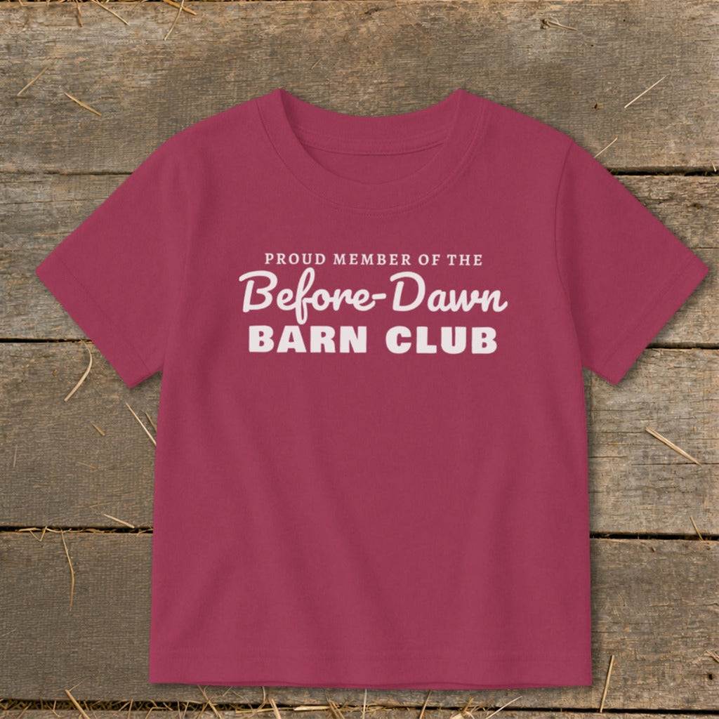 Proud Member of the Before-Dawn Barn Club Toddler Tee product image 5