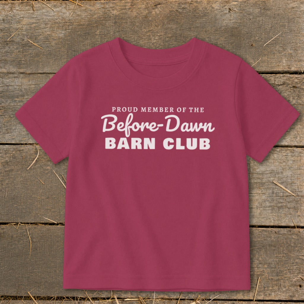 Proud Member of the Before-Dawn Barn Club Toddler Tee product image 5