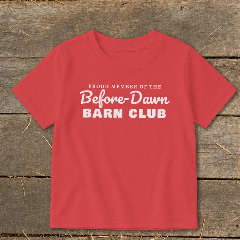 Proud Member of the Before-Dawn Barn Club Toddler Tee product image 7