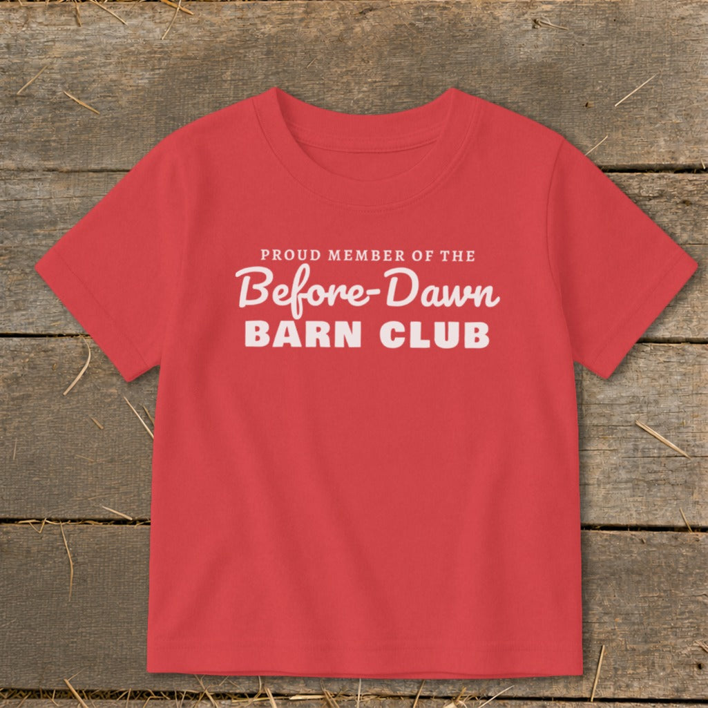 Proud Member of the Before-Dawn Barn Club Toddler Tee product image 7