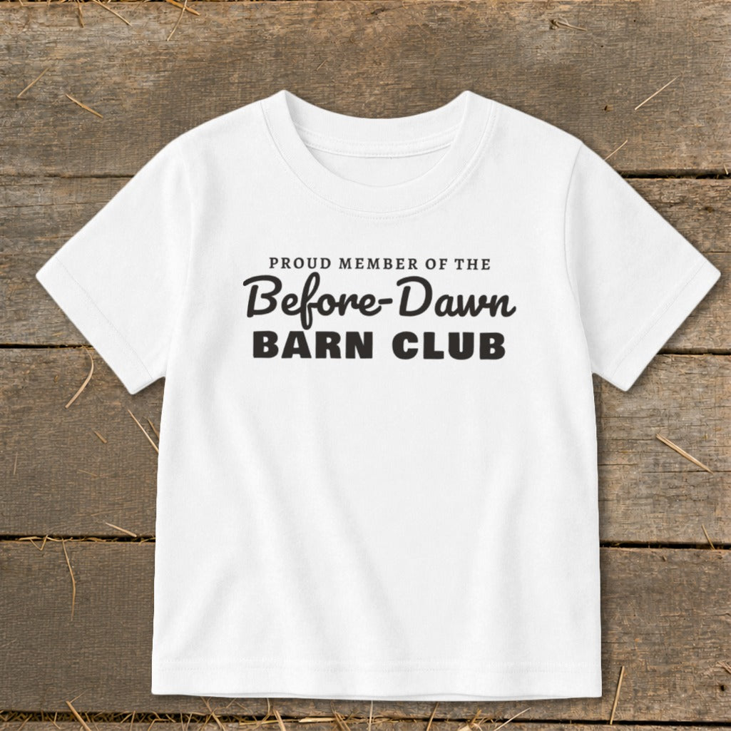 Proud Member of the Before-Dawn Barn Club Toddler Tee product image 8