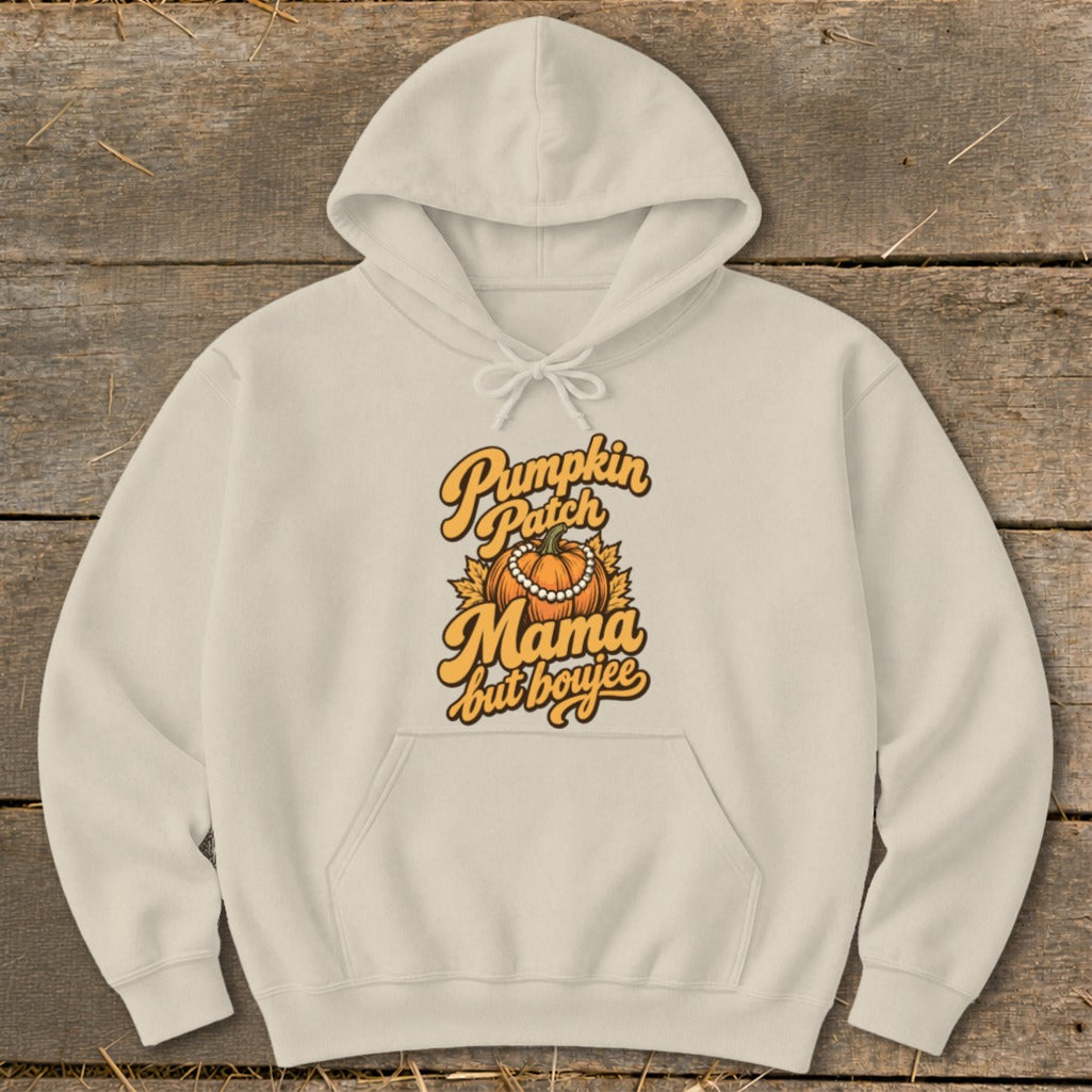 Pumpkin Patch Mama But Boujee Hoodie product image 2