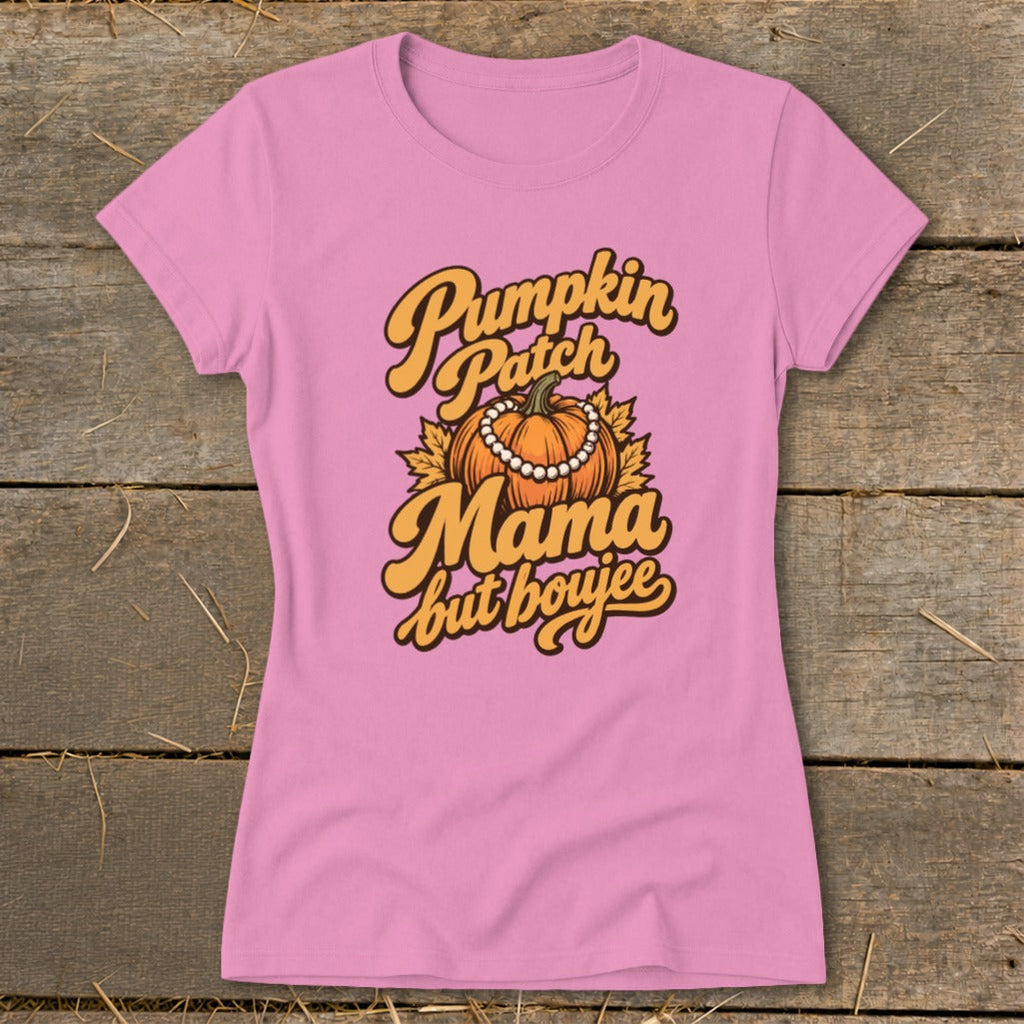 Pumpkin Patch Mama But Boujee Ladies Tee product image 4