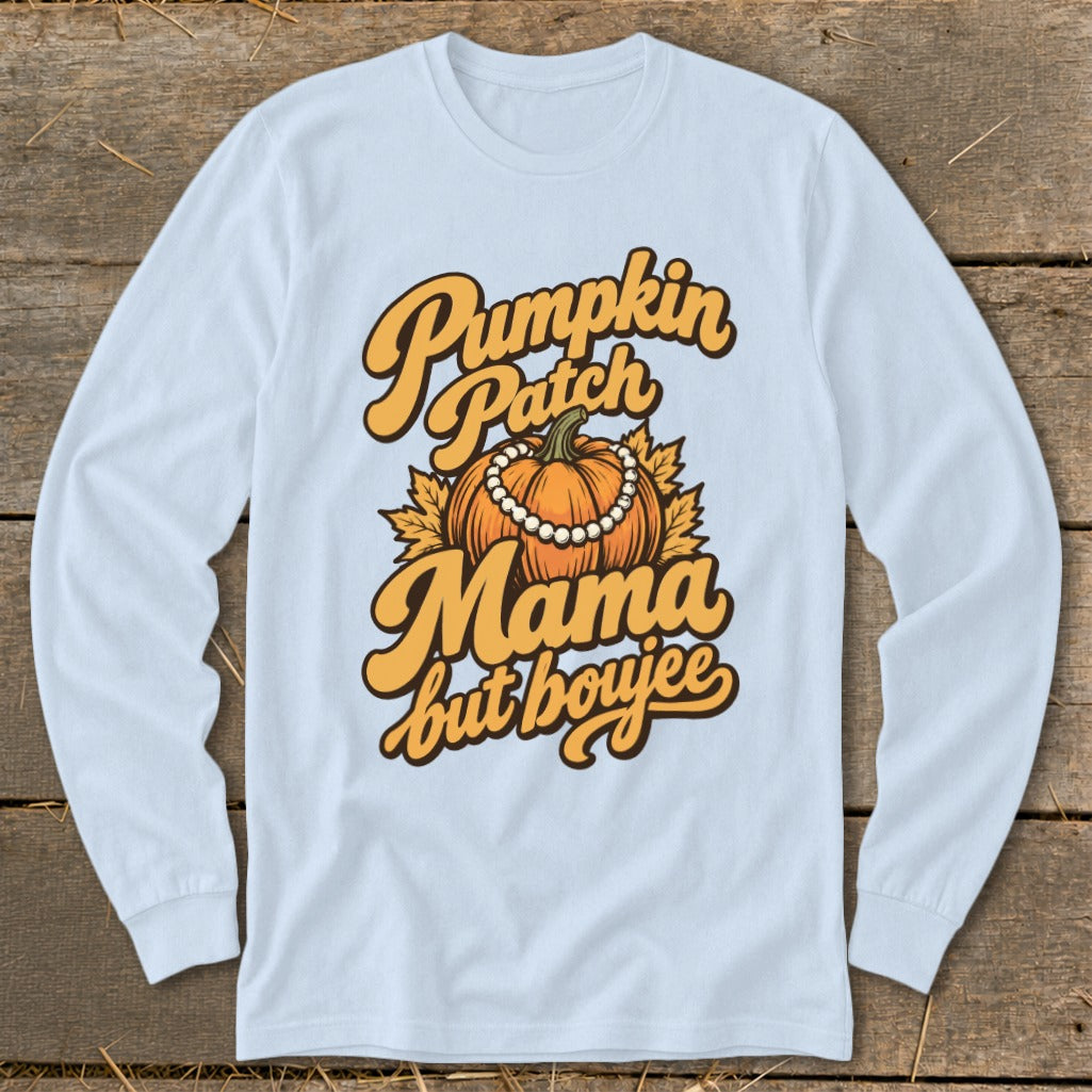 Pumpkin Patch Mama But Boujee Long Sleeve Tee product image 5