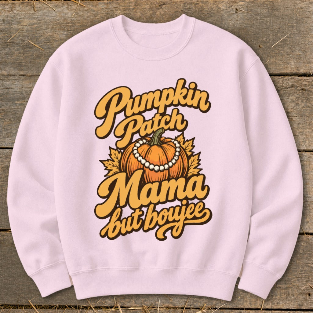 Pumpkin Patch Mama But Boujee Sweatshirt product image 3