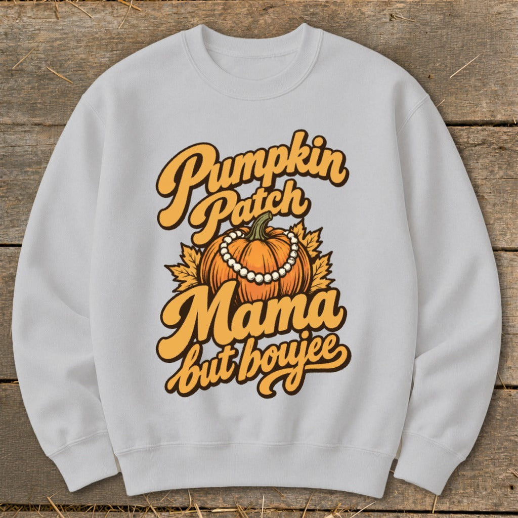 Pumpkin Patch Mama But Boujee Sweatshirt product image 4