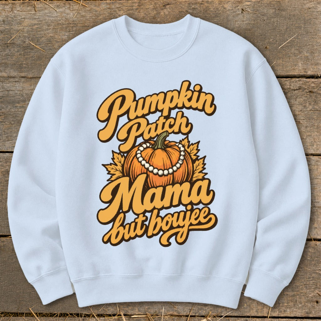 Pumpkin Patch Mama But Boujee Sweatshirt product image 6