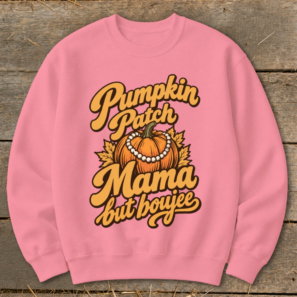 Pumpkin Patch Mama But Boujee Sweatshirt product image 7