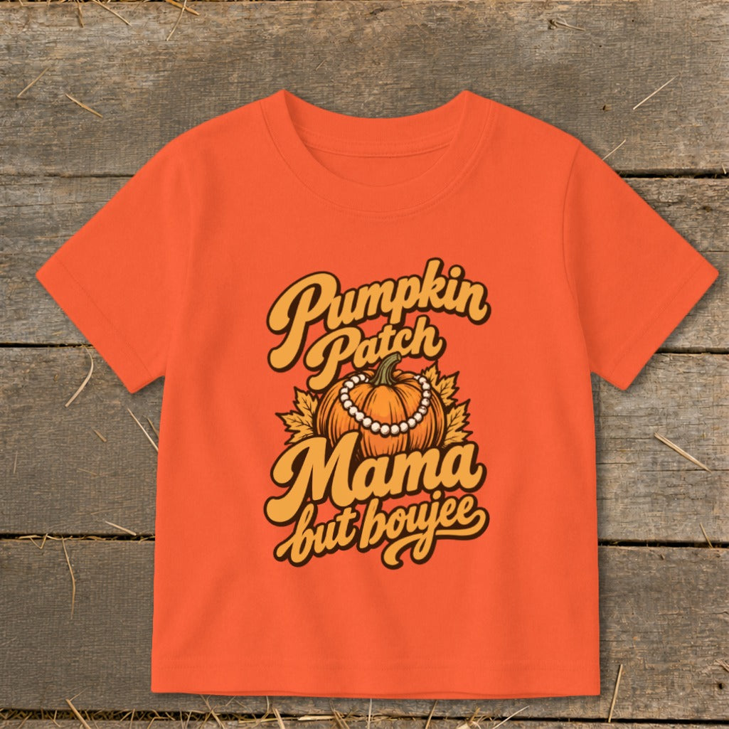 Pumpkin Patch Mama But Boujee Toddler Tee product image 5