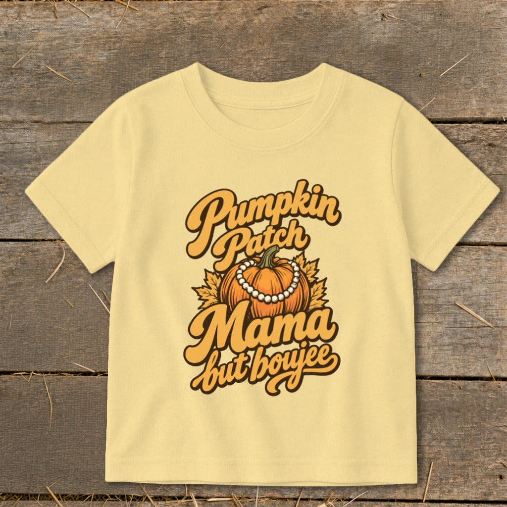 Pumpkin Patch Mama But Boujee Toddler Tee product image 6