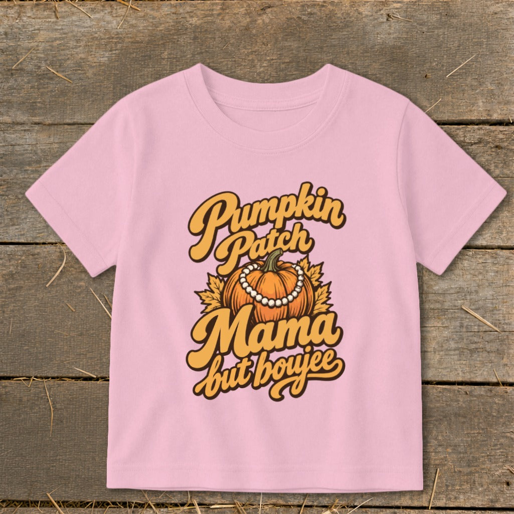 Pumpkin Patch Mama But Boujee Toddler Tee product image 7