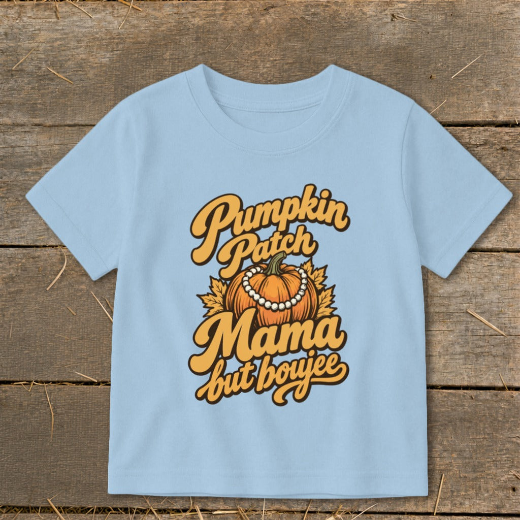 Pumpkin Patch Mama But Boujee Toddler Tee product image 8