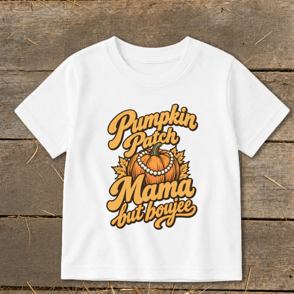Pumpkin Patch Mama But Boujee Toddler Tee product image 1
