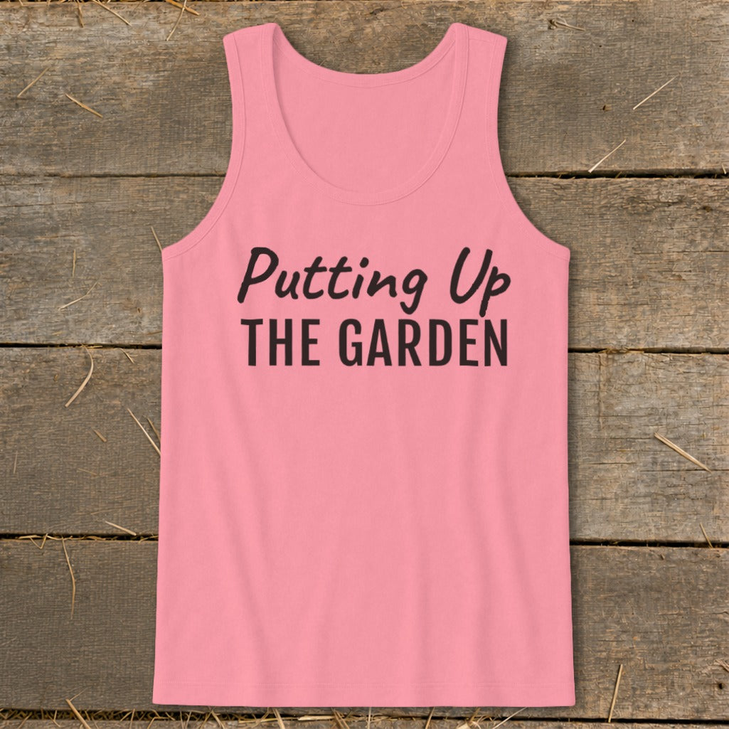 Putting Up the Garden Tank Top