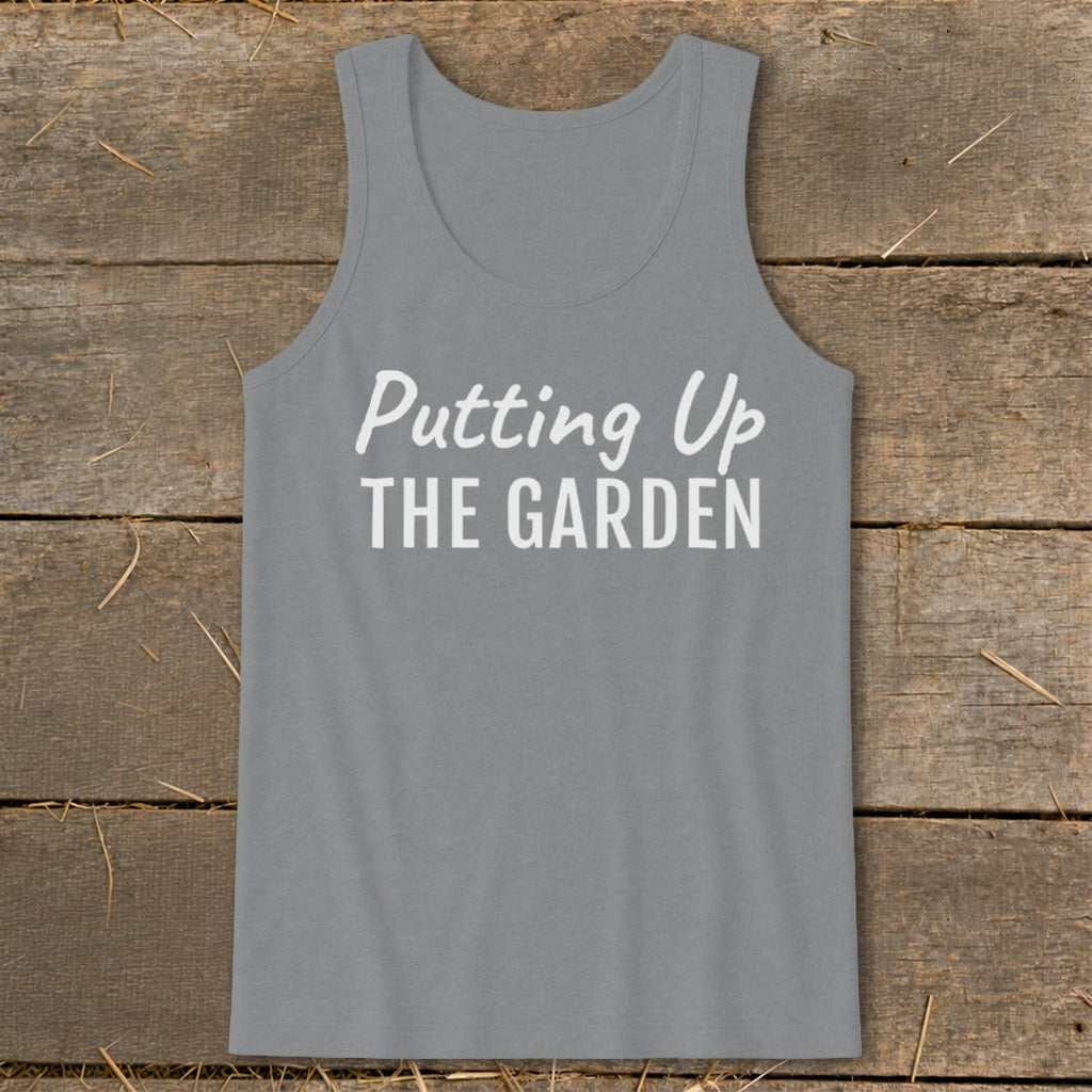 Putting Up the Garden Tank Top