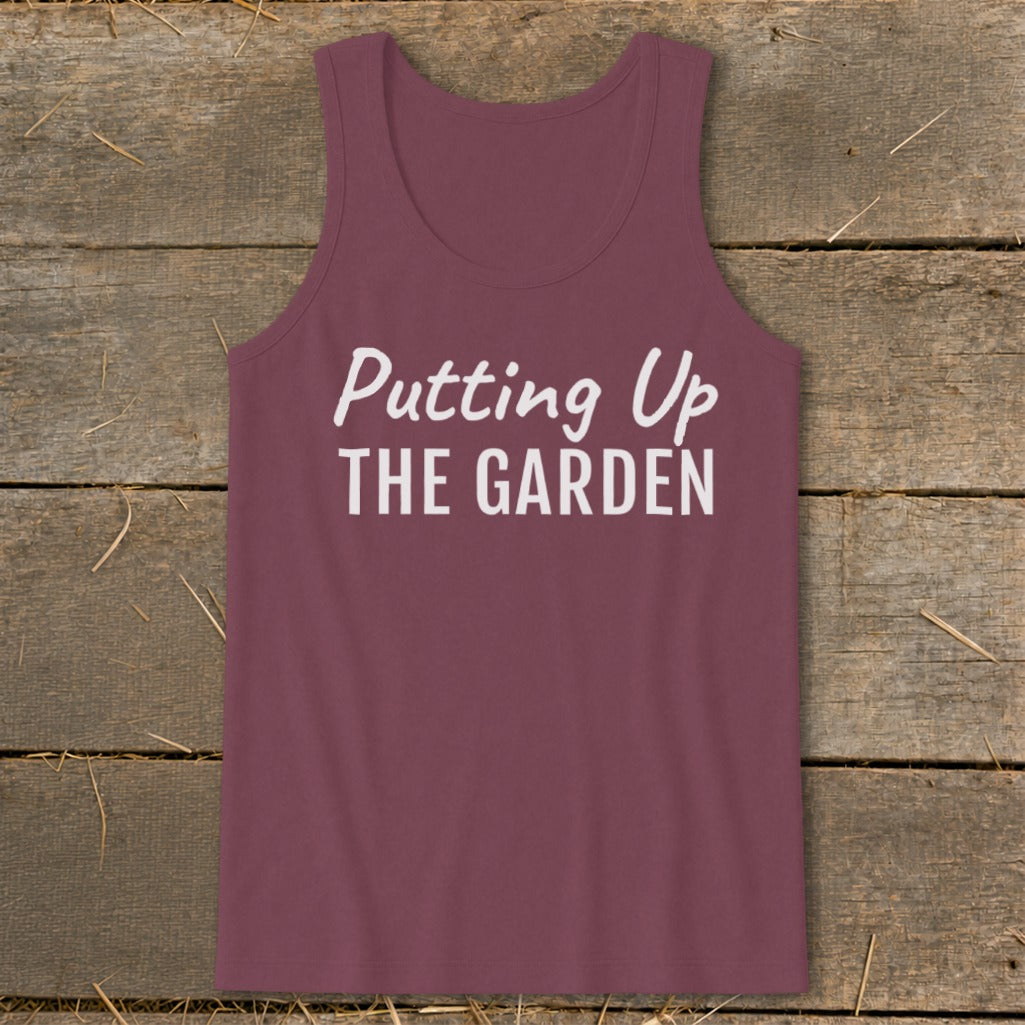 Putting Up the Garden Tank Top