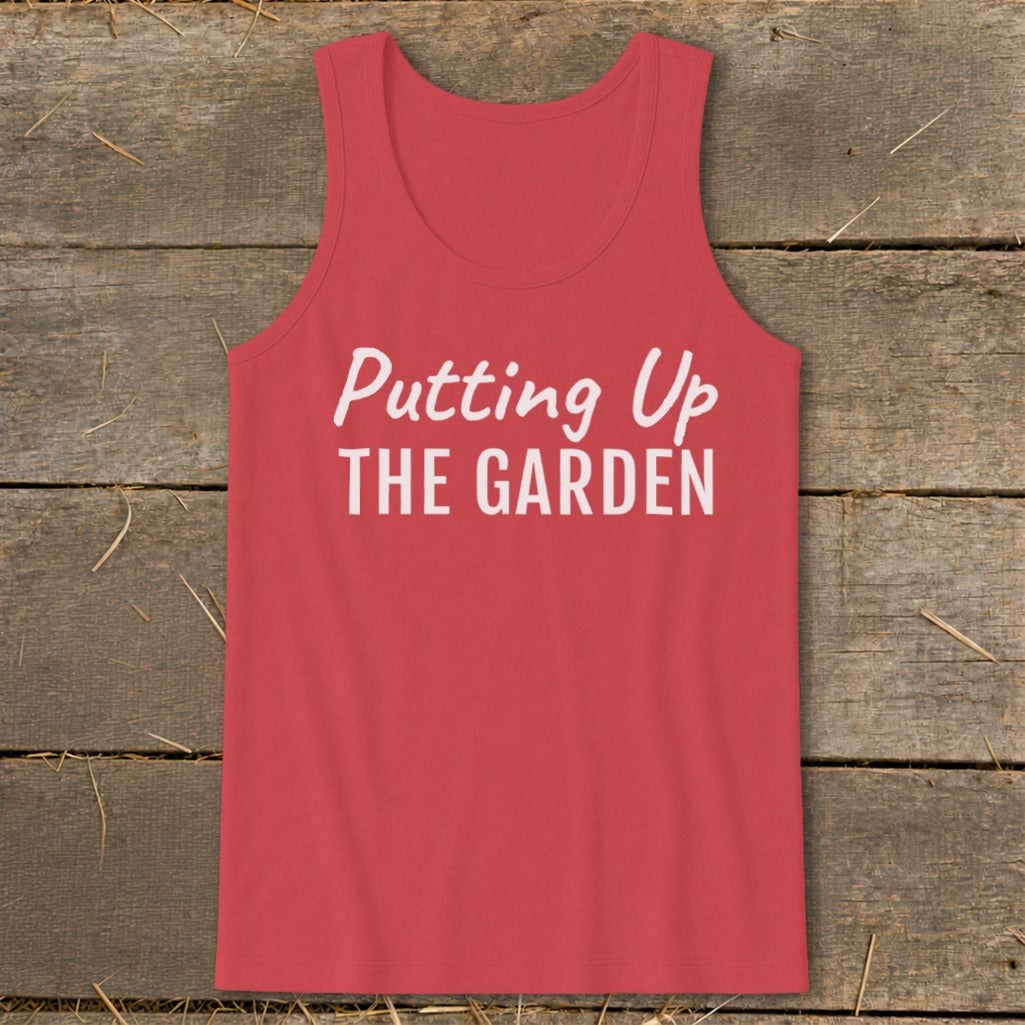 Putting Up the Garden Tank Top