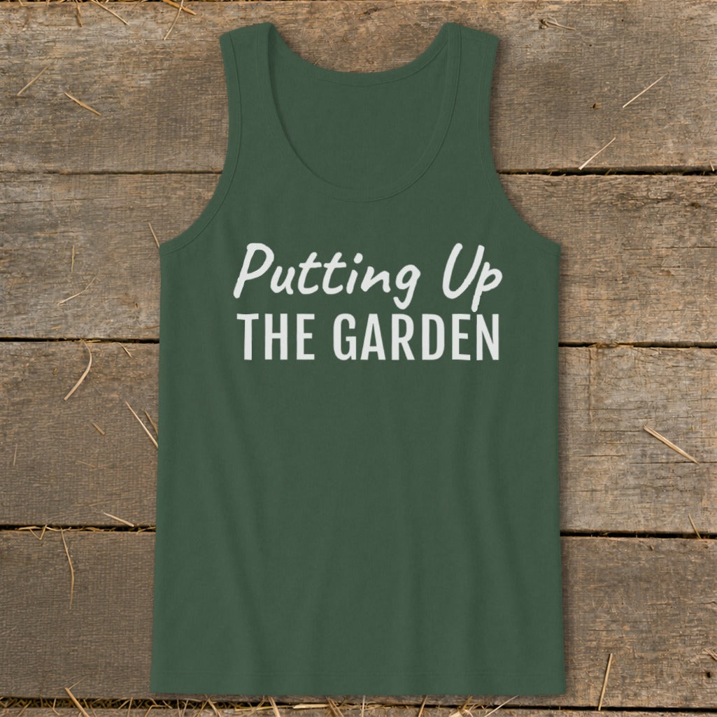 Putting Up the Garden Tank Top