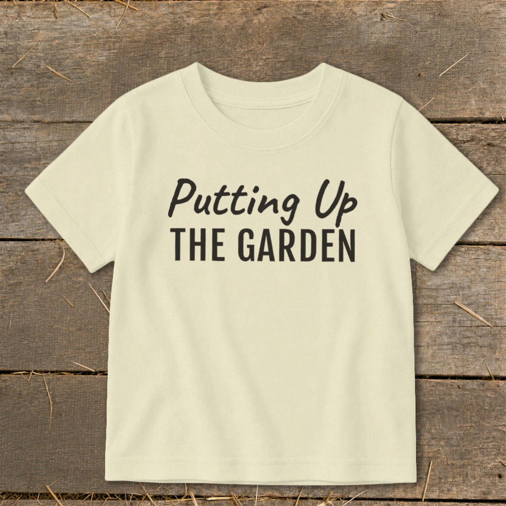 Putting Up the Garden Toddler Tee product image 10