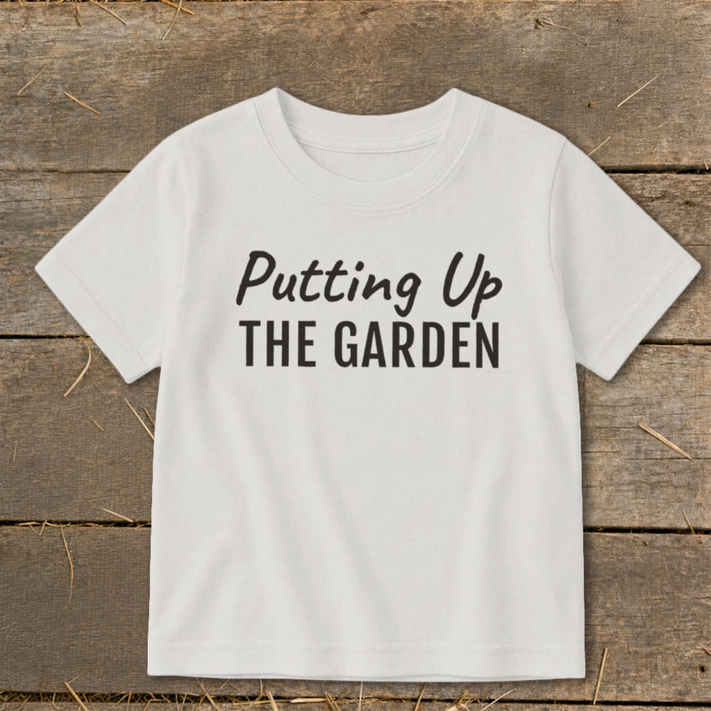 Putting Up the Garden Toddler Tee product image 2
