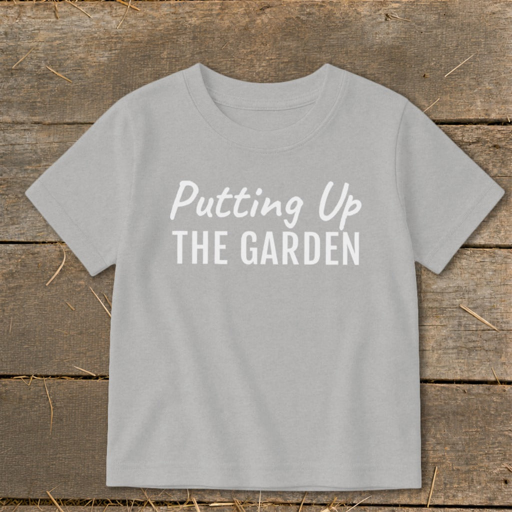 Putting Up the Garden Toddler Tee product image 3