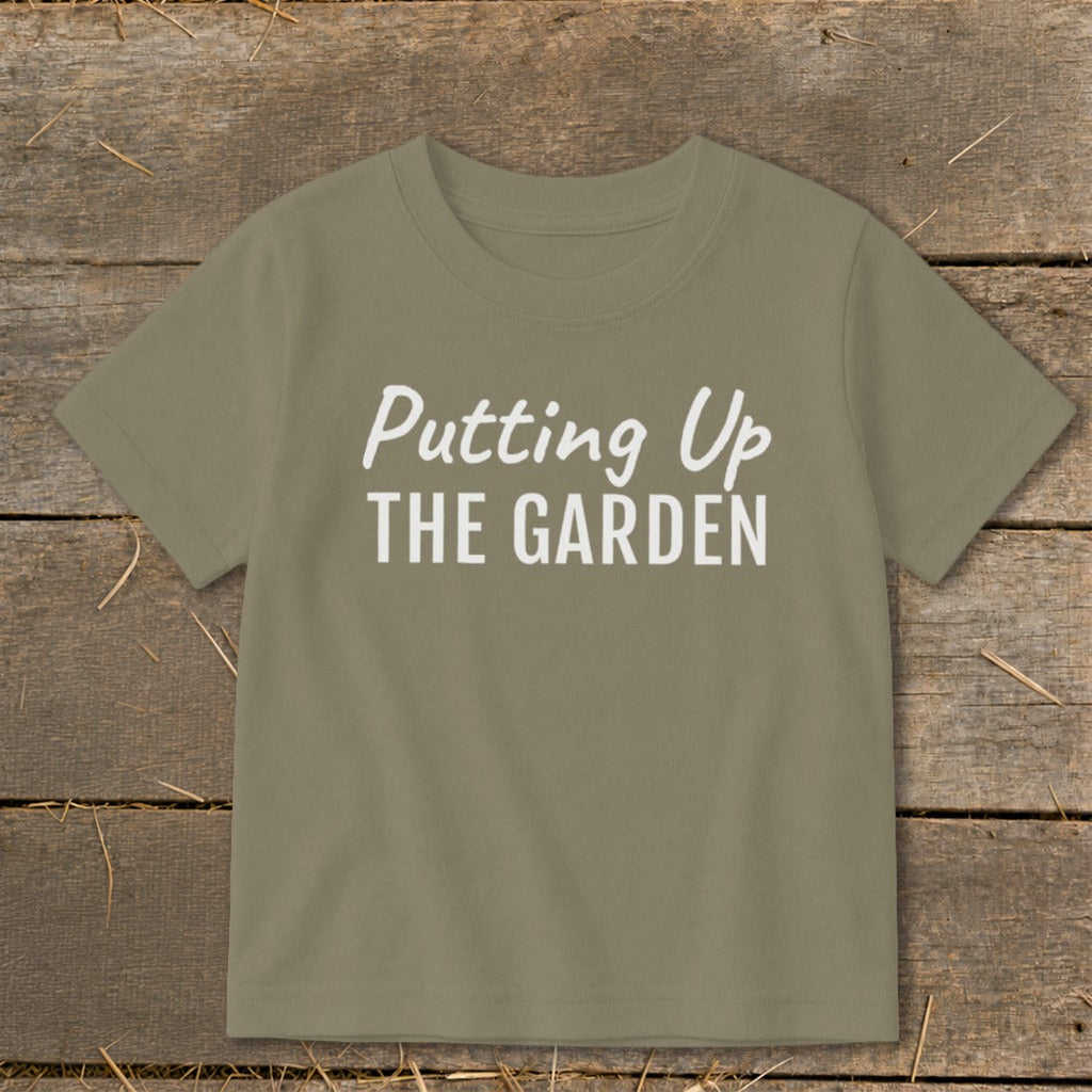 Putting Up the Garden Toddler Tee product image 4