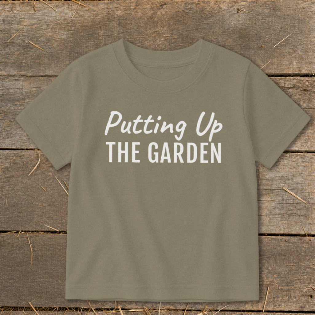 Putting Up the Garden Toddler Tee product image 4