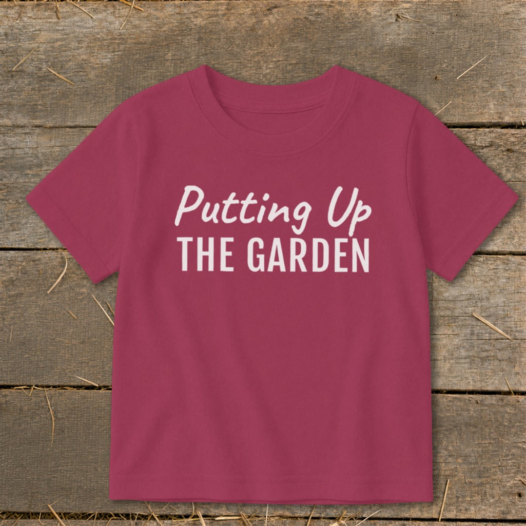 Putting Up the Garden Toddler Tee product image 5