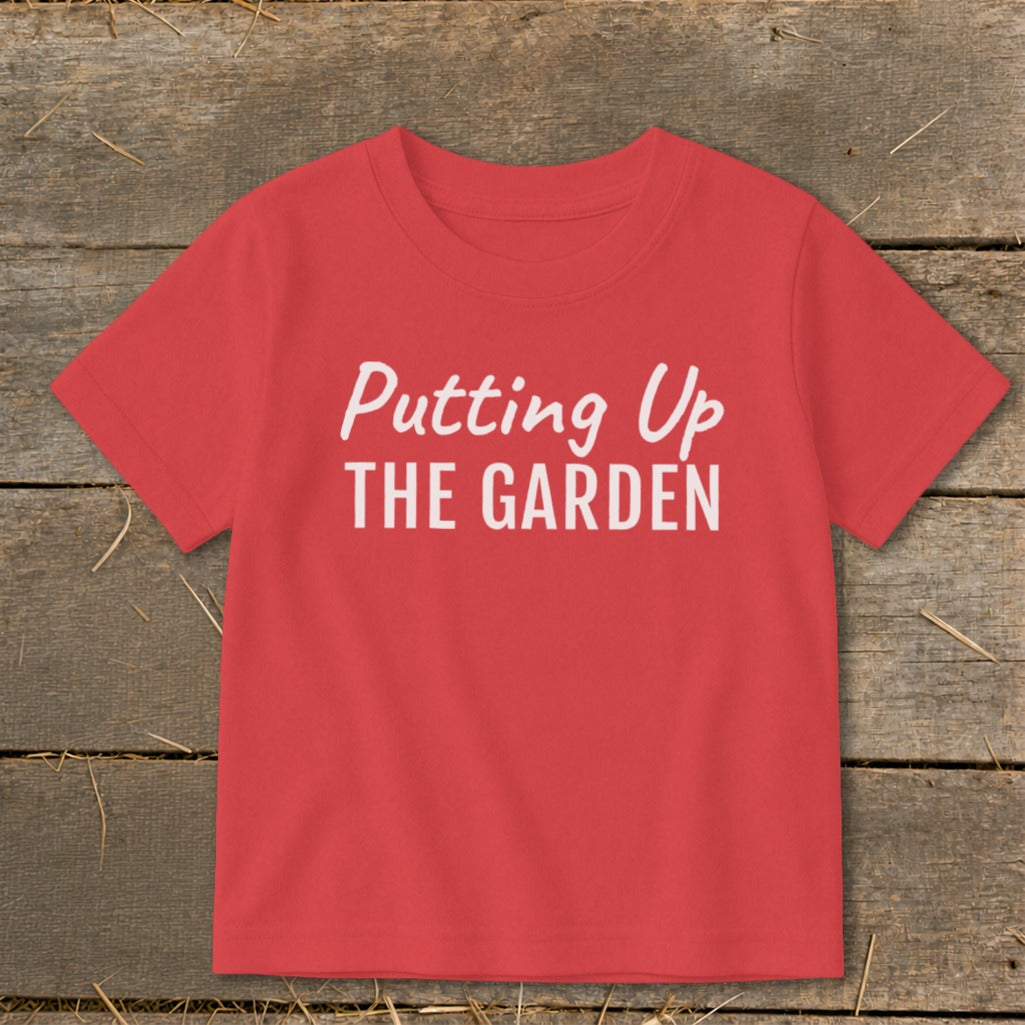 Putting Up the Garden Toddler Tee product image 7