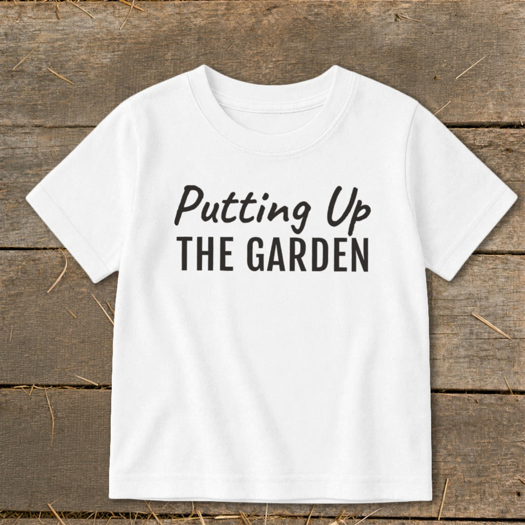 Putting Up the Garden Toddler Tee product image 8