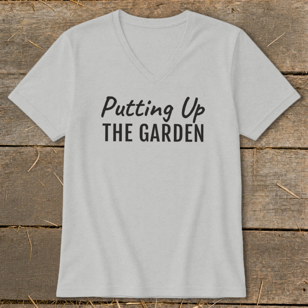 Putting Up the Garden V-neck