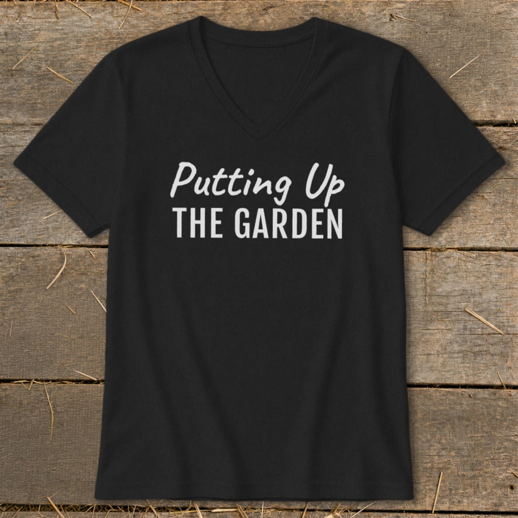 Putting Up the Garden V-neck
