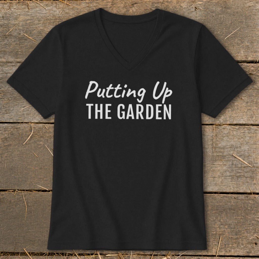 Putting Up the Garden V-neck