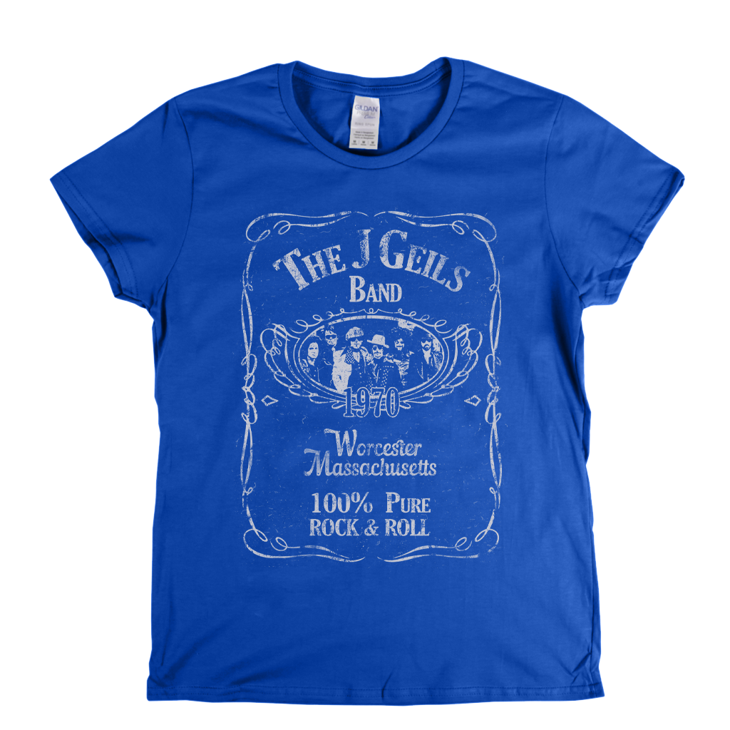 The J Geils Band Liquor Label Womens T-Shirt product image 4