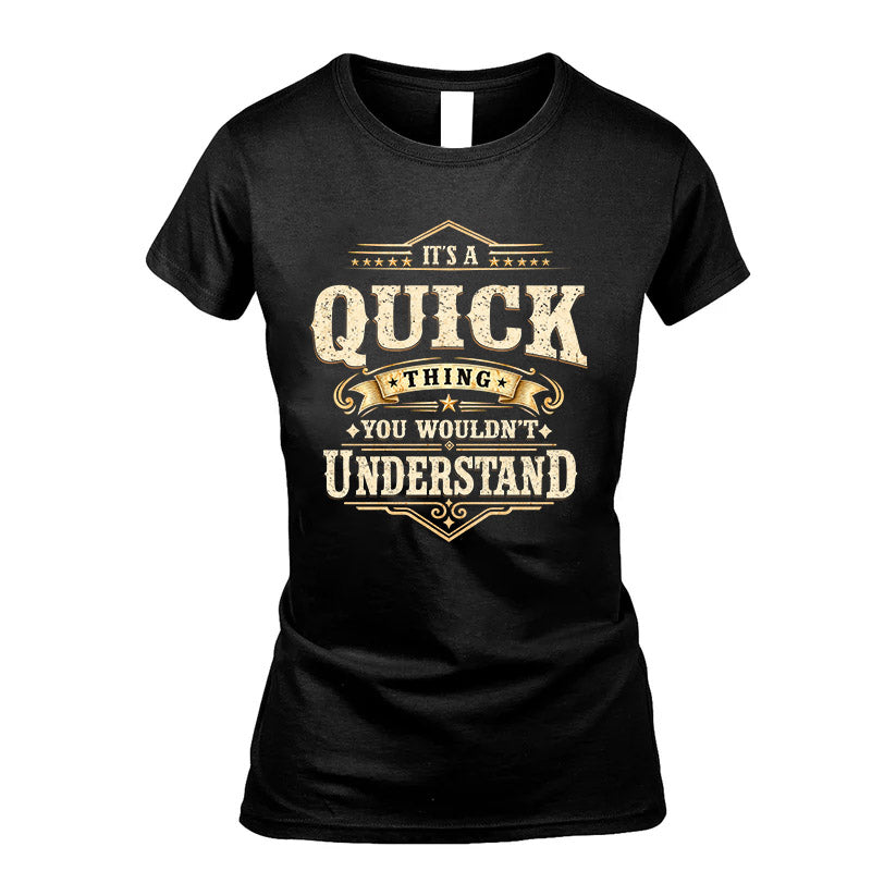 QUICK HH-F009–Personalized Name Quote Apparel “It’s an product image 5