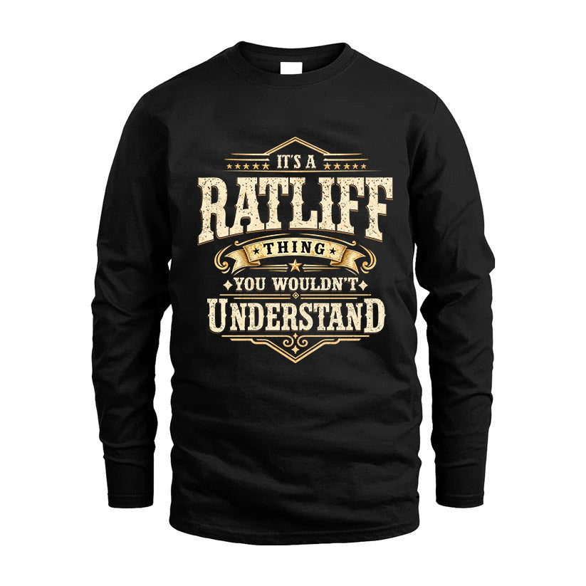 RATLIFF HH-F009–Personalized Name Quote Apparel “It’s an product image 4