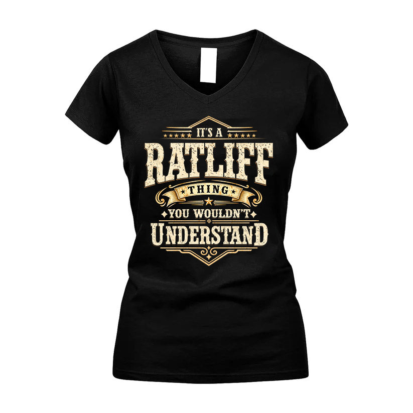 RATLIFF HH-F009–Personalized Name Quote Apparel “It’s an product image 6