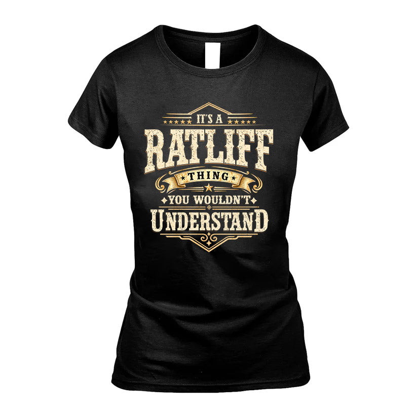 RATLIFF HH-F009–Personalized Name Quote Apparel “It’s an product image 5
