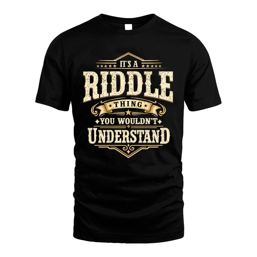 RIDDLE HH-F009–Personalized Name Quote Apparel “It’s an product image 1