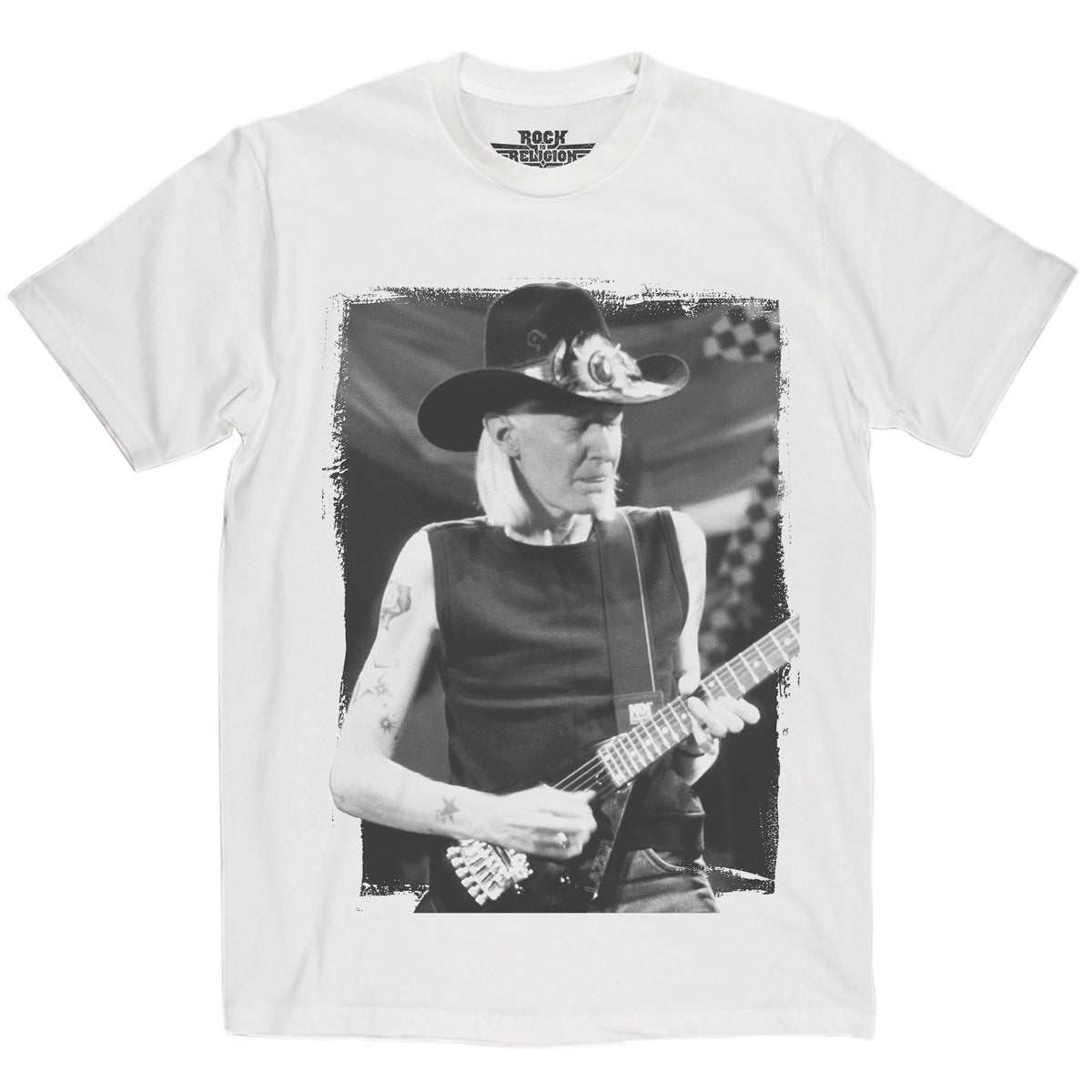 Rock is Religion Johnny Winter T Shirt product image 2