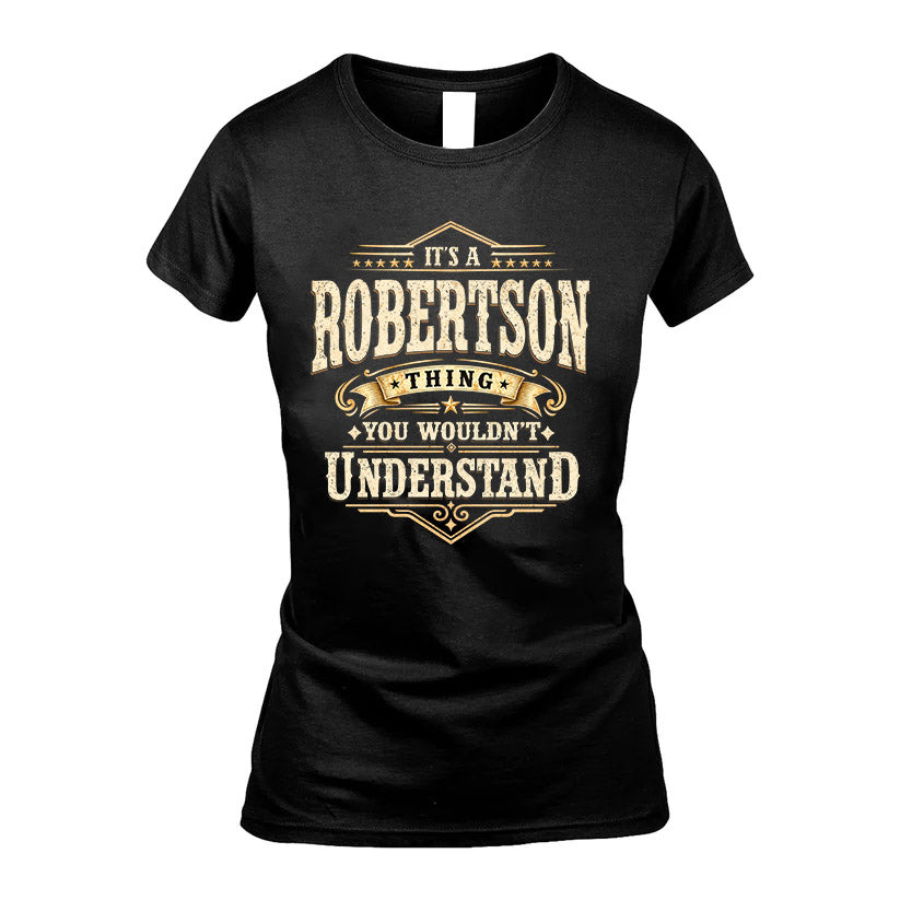 ROBERTSON HH-F009–Personalized Name Quote Apparel “It’s an product image 5