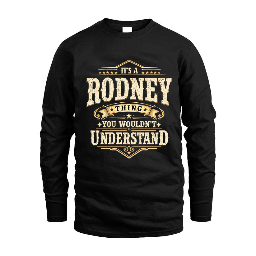 RODNEY HH-F009–Personalized Name Quote Apparel “It’s an product image 4