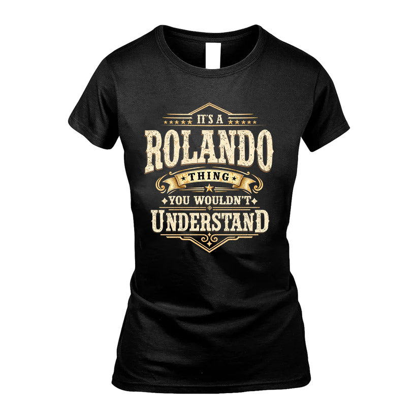 ROLANDO HH-F009–Personalized Name Quote Apparel “It’s an product image 5