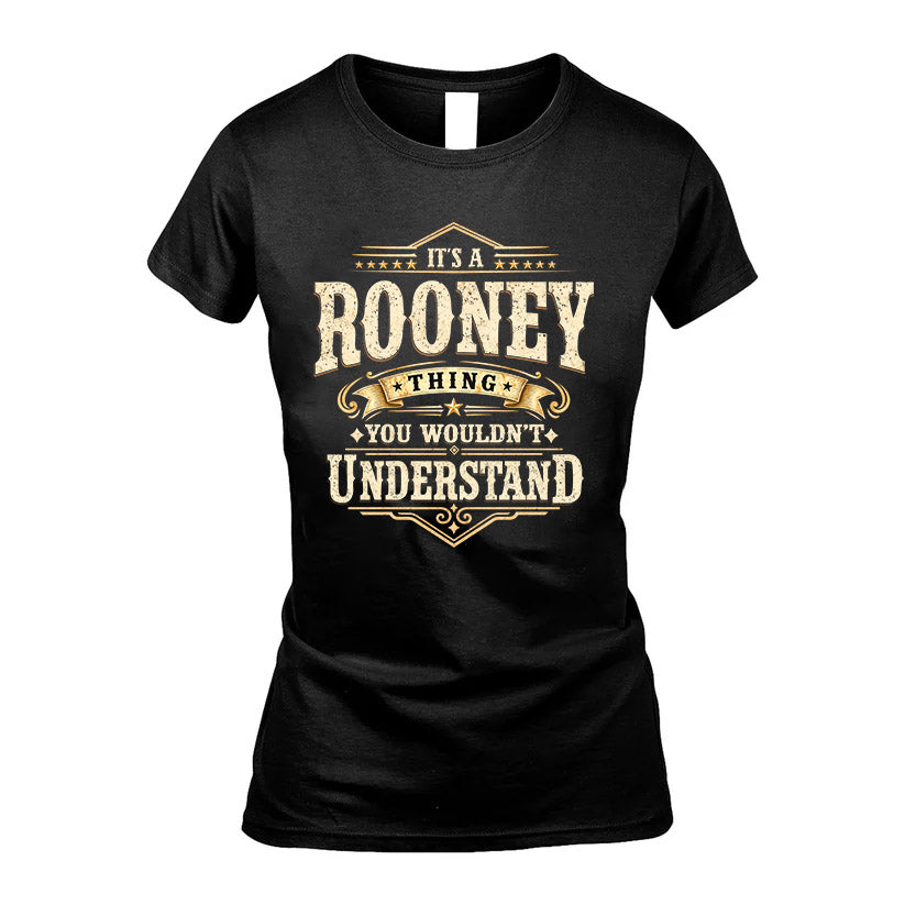 ROONEY HH-F009–Personalized Name Quote Apparel “It’s an product image 5